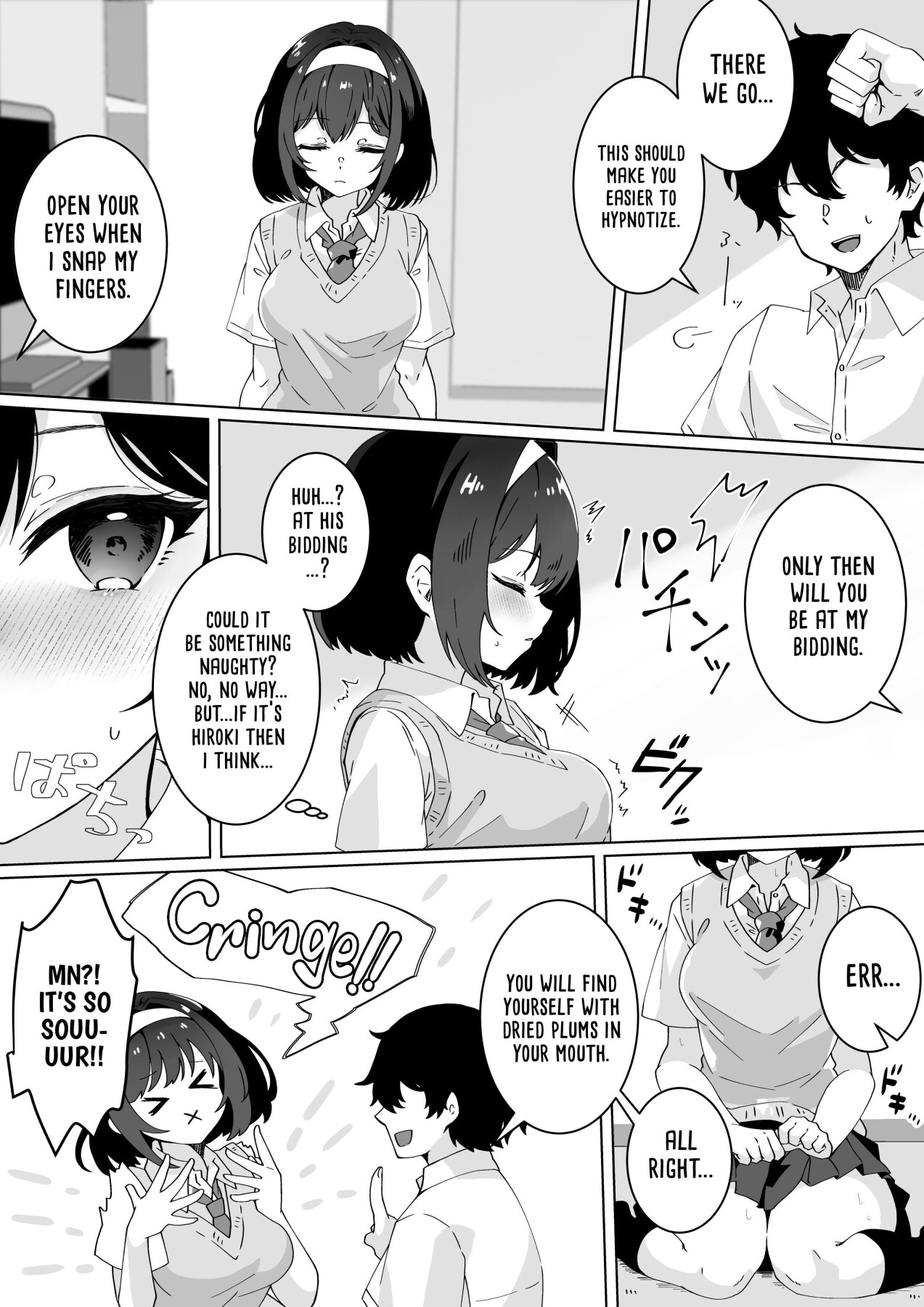 Hentai Manga Comic-Is It True That Hypnosis Lets You Do Whatever You Want With Busty JKs?-Read-7